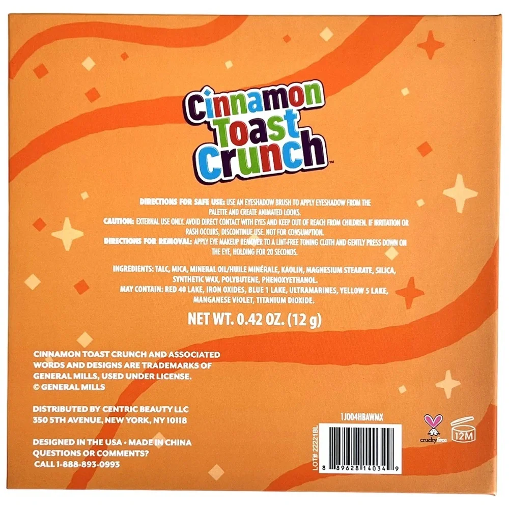 Cinnamon Toast Crunch Eyeshadow Palette - 0.42oz